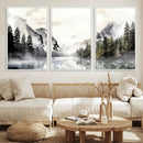 Yosemite Valley Wall Art Canvas Print – Framed and Ready to