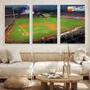 Angel Stadium Aerial Canvas Print – Los Angeles Angels