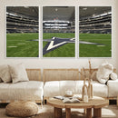 Dallas Cowboys Football Team Print - Arlington AT&T Stadium by MyGreatCanvas | Canvas Wall Art Prints | Photo Prints & Wall Decor
