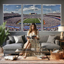 Buffalo Bills Highmark Stadium Wall Art Canvas Print - Bills