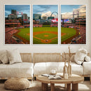 Busch Stadium Wall Art Print | St. Louis Cardinals Baseball by MyGreatCanvas | Canvas Wall Art Prints | Photo Prints & Wall Decor