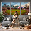 Busch Stadium Wall Art Print | St. Louis Cardinals Baseball