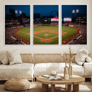St. Louis Cardinals Baseball Team Print - Busch Stadium Wall by MyGreatCanvas | Canvas Wall Art Prints | Photo Prints & Wall Decor