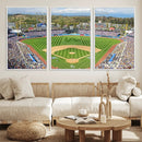 Citi Field Wall Art Print | 3-Panel New York Mets Baseball