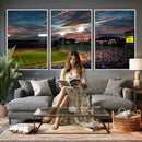 Fenway Park Wall Art Canvas Print | Large Baseball Stadium
