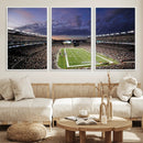 New England Patriots Football Team Print - Foxborough by MyGreatCanvas | Canvas Wall Art Prints | Photo Prints & Wall Decor