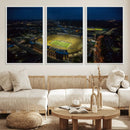 Michigan Wolverines Football Team Print - Michigan Stadium
