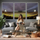 Michigan Wolverines Print - Michigan Stadium Wall Art Canvas