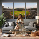 Oakland Athletics Baseball Team Print - RingCentral Coliseum