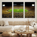 Stadium in Michigan Wall Art Canvas Print, Framed American