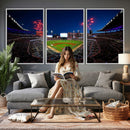 Truist Park Atlanta Braves Baseball Stadium Wall Art Print |