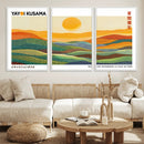 Framed Yayoi Kusama 1986 Wall Art Print – Japanese Wall Art