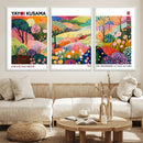 Framed Yayoi Kusama 1986 Wall Art Print – Japanese Wall Art