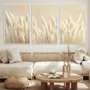 Grass Wall Art Print - Elegant Neutral Decor for Living
