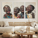 Shai Yossef Print - Joyful Childhood Canvas Wall Art -