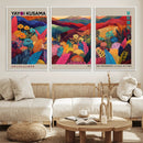 Yayoi Kusama Wall Art Canvas Print, Abstract Art, Large by MyGreatCanvas | Canvas Wall Art Prints | Photo Prints & Wall Decor