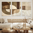 Wabi Sabi Geometric Wall Art | Abstract Modern Minimalist