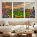 Chicago Wrigley Field Wall Art Canvas Print – Iconic