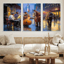 Colorful Jazz Wall Art - African American Music Canvas Print
