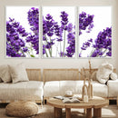 Lavender Flower Wall Art Canvas Print by MyGreatCanvas | Canvas Wall Art Prints | Photo Prints & Wall Decor