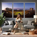 Iowa Hawkeyes Kinnick Stadium Wall Art Canvas Print, Framed