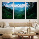Tropical Jungle Wall Art Canvas Print – Framed Lush Valley by MyGreatCanvas | Canvas Wall Art Prints | Photo Prints & Wall Decor