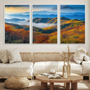 Autumn Mountains Wall Art, Vibrant Fall Foliage Landscape by MyGreatCanvas | Canvas Wall Art Prints | Photo Prints & Wall Decor
