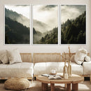 Misty Valley Wall Art: Foggy Forest Canvas Print by MyGreatCanvas | Canvas Wall Art Prints | Photo Prints & Wall Decor