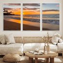 Tropical Beach Wall Art – Framed Sunset Ocean Canvas by MyGreatCanvas | Canvas Wall Art Prints | Photo Prints & Wall Decor
