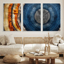 Abstract Tree Rings Wall Art Canvas Print – Modern Wood by MyGreatCanvas | Canvas Wall Art Prints | Photo Prints & Wall Decor