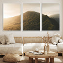 Mountain Wall Art – Framed Sunset Landscape Canvas Artwork, by MyGreatCanvas | Canvas Wall Art Prints | Photo Prints & Wall Decor