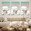 Calm Beach Wall Art – Framed Turquoise Water Canvas Artwork, by MyGreatCanvas | Canvas Wall Art Prints | Photo Prints & Wall Decor