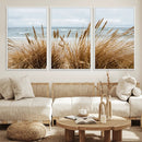 Beach Grass Wall Art – Framed Coastal Dunes Canvas Artwork, by MyGreatCanvas | Canvas Wall Art Prints | Photo Prints & Wall Decor