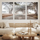 Cypress Tunnel Wall Art – Framed Misty Road Canvas Artwork, by MyGreatCanvas | Canvas Wall Art Prints | Photo Prints & Wall Decor