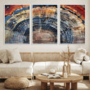 Tree Rings Wall Art Canvas Print – Framed Wood Art Picture by MyGreatCanvas | Canvas Wall Art Prints | Photo Prints & Wall Decor