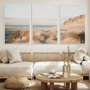 Beach Landscape Wall Art Canvas Print – Framed Sand Dune