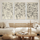 Wild Horse Stampede Wall Art Canvas Print – Monochrome by MyGreatCanvas | Canvas Wall Art Prints | Photo Prints & Wall Decor