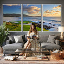 Pebble Beach Golf Links Wall Art Canvas Print – Iconic