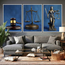 Legal Justice Wall Art Canvas Print – Gavel, Scales & Lady by MyGreatCanvas | Canvas Wall Art Prints | Photo Prints & Wall Decor