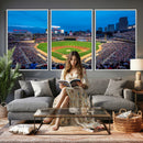 Target Field Stadium Wall Art Canvas Print – Minnesota Twins