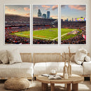 Chicago Bears Soldiers Field Wall Art Canvas Print – Framed