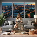 Chicago Bears Soldiers Field Wall Art Canvas Print – Framed