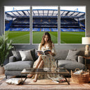 Stamford Bridge Chelsea Football Stadium Canvas Wall Art