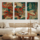 Tsukioka Yoshitoshi Samurai Wall Art – Japanese Katana by MyGreatCanvas | Canvas Wall Art Prints | Photo Prints & Wall Decor