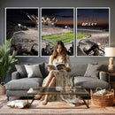 Penn State Stadium Wall Art Canvas Print, White Out Football