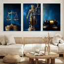 Justice Scales Statue Wall Art, Lady Justice Canvas Print, by MyGreatCanvas | Canvas Wall Art Prints | Photo Prints & Wall Decor