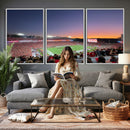 Dooley Stadium Wall Art, Sports Arena Canvas Print, Dooley