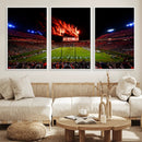 Jordan-Hare Football Stadium Wall Art Canvas Print, Football by MyGreatCanvas | Canvas Wall Art Prints | Photo Prints & Wall Decor