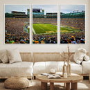 Green Bay Packers Lambeau Field Stadium Wall Art Canvas by MyGreatCanvas | Canvas Wall Art Prints | Photo Prints & Wall Decor