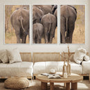Wild Elephant Wall Art Canvas Print by MyGreatCanvas | Canvas Wall Art Prints | Photo Prints & Wall Decor